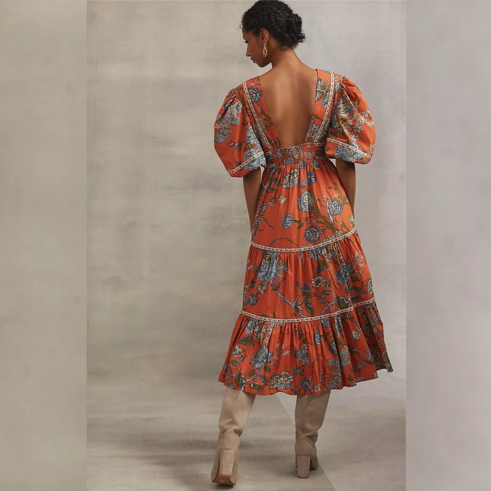 Anthropologie House of Harlow 1960 Wanda Floral Dress - Picture 3 of 10